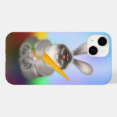 Konijn met wortel Case-Mate iPhone case (Achterkant (horizontaal))