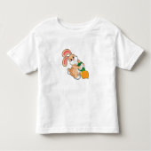 Konijn met wortel kinder shirts (Voorkant)