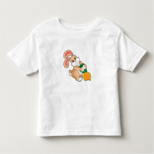 Konijn met wortel kinder shirts