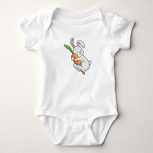 Konijn met wortel romper