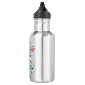 Konijn met wortel waterfles  (Rechts)