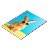 konijn met zonnebril notitieboek (Linkerzijde)