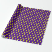 Konijn Minimaal patroon Cadeaupapier (Uitgerold)