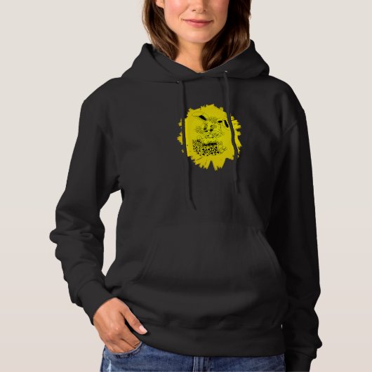 Konijn Motief Konijn 5 Hoodie (Voorkant)