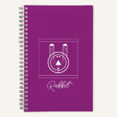 konijn notitieboek (Voorkant)