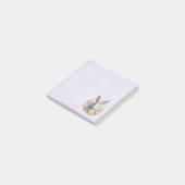 Konijn omringd door pastelbloemen Cute Post-it® Notes (Schuin)