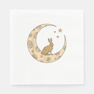 Konijn op de maan Bunny Servet