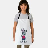 Konijn op fitness met Dumbbell Schort (Insitu)