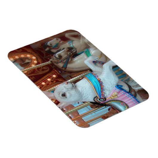 Konijn op Merry-Go-Round Magneet (Rechterzijde)