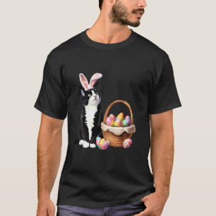 Konijn Oren Kat Paaseieren Jacht Schattig Kitten E T-shirt