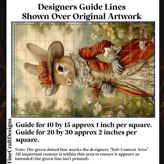 Konijn,  Outfit, Landelijke CL7 Decoupage Tissuepapier