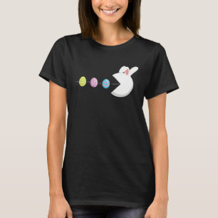 Konijn Paasei Gamer Kleurrijke Eieren Gamen Game T-shirt