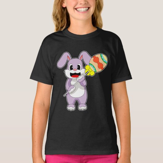 Konijn Paasei T-shirt (Voorkant)
