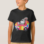 Konijn Pasen ei Auto T-shirt (Voorkant)