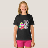 Konijn Pasen ei Schilderij T-shirt (Voorkant volledig)