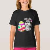 Konijn Pasen ei Schilderij T-shirt (Voorkant)