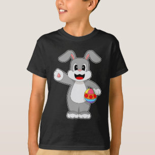 Konijn Pasen ei Voetbal T-shirt