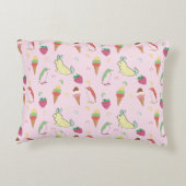 Konijn Penguin Strawberry Ice crème schattige baby Accent Kussen (Achterkant)