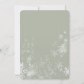 Konijn Peter СKerstmis Verjaardag Uitnodiging (Achterkant)