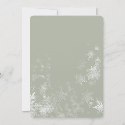 Konijn Peter СKerstmis Verjaardag Uitnodiging (Achterkant)