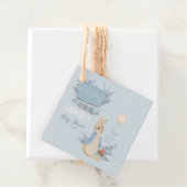 Konijn Peter Baby shower Het is een jongen Bedankjes Labels (In situ)