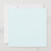 Konijn Peter     Bedankkaart (Achterkant)