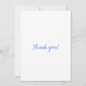 Konijn Peter Dank u Uitnodiging (Achterkant)