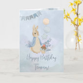 Konijn Peter Kaart (Gele Bloem)