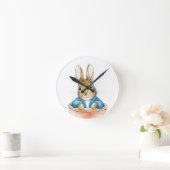 Konijn Peter zit in een pot Ronde Klok (Huis)