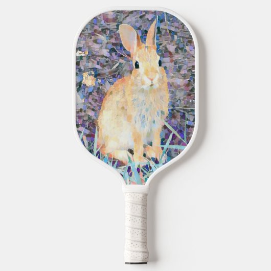 konijn pickleball paddle (Voorkant)