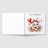 Konijn Piloot Verjaardag Gastenboek (Volledig)