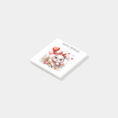 Konijn Piloot Verjaardag Post-it® Notes (Schuin)