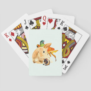 konijn pokerkaarten