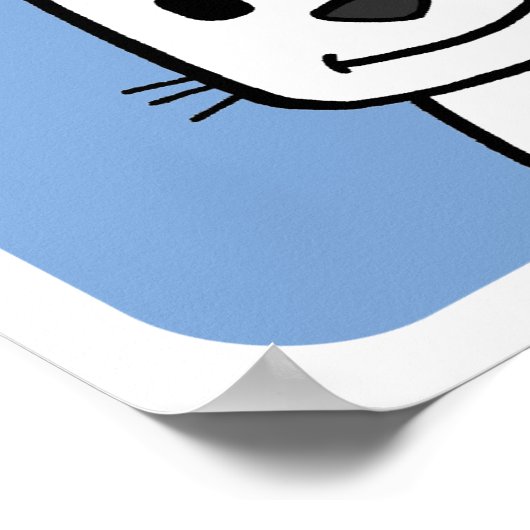 konijn poster (Hoek)