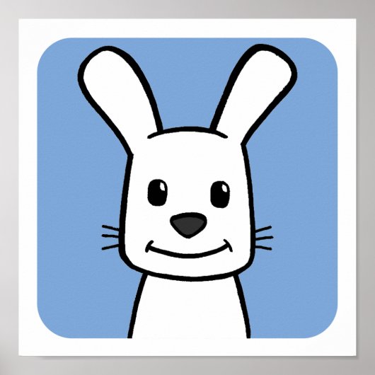 konijn poster (Voorkant)