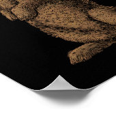 konijn poster (Hoek)