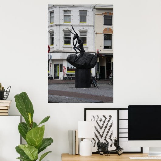 konijn poster (Thuiskantoor)