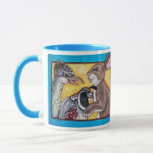 Konijn, Quail Roadrunner Desert Southwest Wildlife Mok (Links)