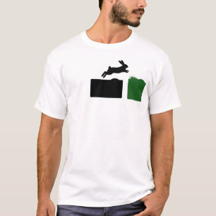 Konijn Ren Sprong T-shirt Dier Grafische Shirt