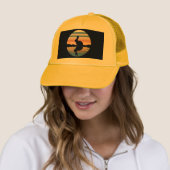 Konijn Retro Sunset Trucker Pet (In situ)