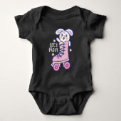 Konijn roller skate romper (Voorkant)