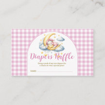 Konijn Roze Jongen Meisje Baby Shower Luiers Raffl