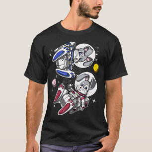 Konijn Ruimte Astronauten T-shirt