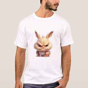 Konijn Schattige Schattig Humoristische Illustrati T-shirt