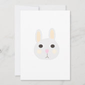 Konijn schilderkunst kaart (Voorkant)