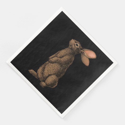 konijn servet (Hoek)