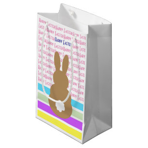 Konijn Silhouet en Paasdesign Klein Cadeauzakje