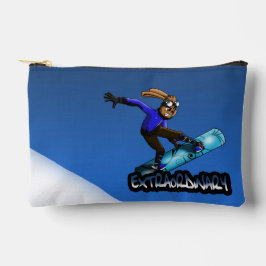 Konijn Snowboarder Etui