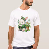 Konijn St Patricks Day T-shirt (Voorkant)