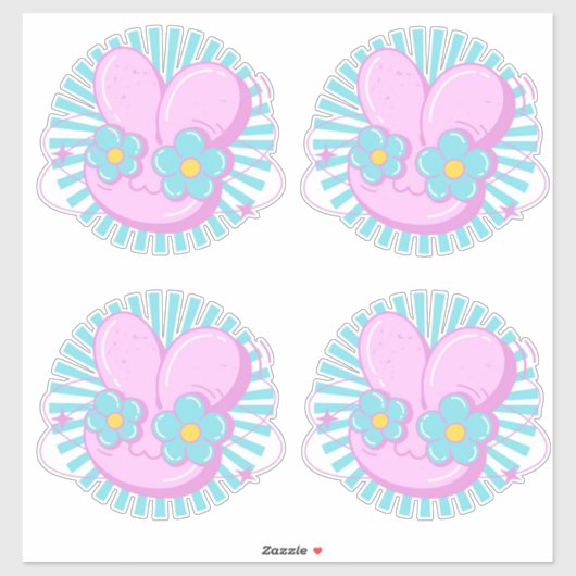 Konijn Sticker (Vel)